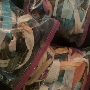 Zippers for people that sew. Multiple colors I think it’s about 100